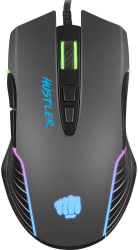 Mouse Gaming Fury Hustler USB iluminare RGB (Gri) 