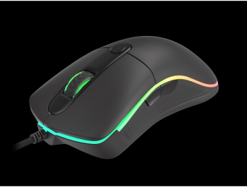 Mouse Gaming Genesis Krypton 510 iluminare RGB USB (Negru) 