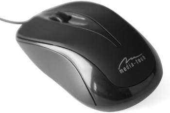 Mouse Media Tech Plano 800DPI Optic (Negru) 