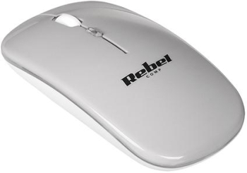 Mouse wireless Rebel WM210 1600 dpi USB (Argintiu)