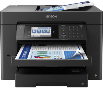 Multifuncțional inkjet color Epson WF-7840DTWF A3 duplex ADF USB 2.0 Wi-Fi 25 ppm negru 12 ppm color (Negru)