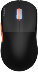Mouse Hator Quasar 2 Pro Wired Wireless USB (Portocaliu/Negru) 