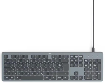 Tastatura Hama CK-400 Wired USB iluminare (Gri/Negru) 