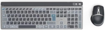 Kit tastatura si mouse HAMA WKM-750 USB Bluetooth Layout US 