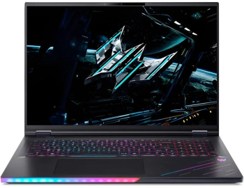 Laptop Gaming Acer Predator Helios 18 AI PH18-73 WQXGA Mini LED 250Hz Intel Core Ultra 9 275HX 64GB DDR5 2TB SSD GeForce RTX 5080 16GB Win 1 