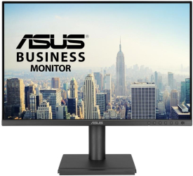 Asus 24.1" 100Hz IPS BE248QF, 1920x1200, VGA, HDMI, DisplayPort, Boxe, Pivot negru - imagine 1