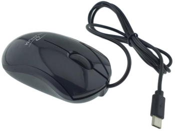 Mouse Titanum TM125K Wired 3 butoane USB-C (Negru) 