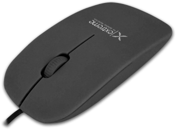Mouse optic cu fir si conector USB-C 3D Extreme Lacerta 94670 1000 DPI 115 x 60 x 25 mm cablu 120cm negru 