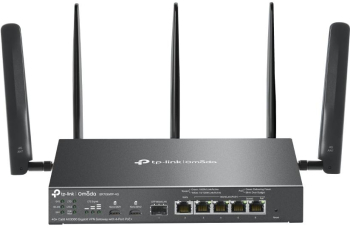 Router VPN TP-Link Omada ER706WP-4G 4G+ Cat6 AX3000 Gigabit 4 Porturi PoE+ 