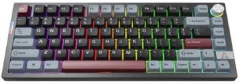 Tastatura Mecanica Gaming Montech MKey PRO Darkness Wireless 2.4GHz Bluetooth USB Darkness Brown Switch (Multicolor) 