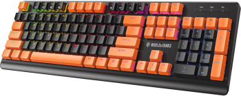 Tastatura gaming mecanica Yenkee DESTROYER WT300 WORLD OF TANKS Switch-uri OUTEMU RED Layour US Iluminare RGB (Negru) 