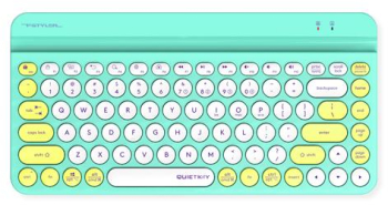 Tastatura wireless A4Tech FStyler FBK30 Bluetooth + 2.4GHz Silentioasa (Verde) 