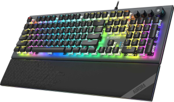 Tastatura Gaming Mecanica iBOX Aurora K-5 RGB USB Layout US (Negru) 