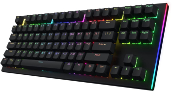 Tastatura Hator Gravity X TKL iluminare RGB Wired USB (Negru) 
