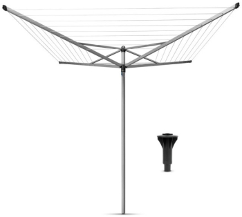 Ancora de beton pentru exterior Brabantia TopSpinner 90300261 40 m rezistenta la coroziune otel inoxidabil 