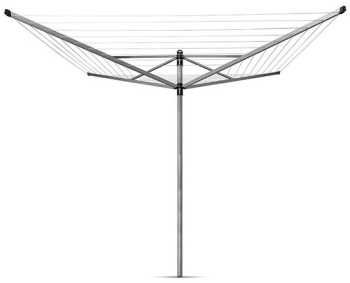 Brabantia Lift-O-Matic 90300267 Outdoor 50 m Inaltime reglabila Ropa metalica pentru sapat Cutie Geanta cu cleme Rezistent la coroziun 