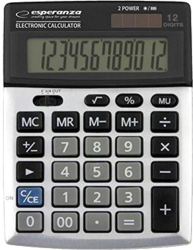Calculator de birou solar si baterie 12digits Newton ESPERANZA