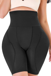 Chiloti modelatori push-up pentru fese si solduri Efect clepsidra - Negru - XL/XXL Negru 