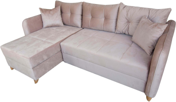 Coltar extensibila Sani 226 - 180 x 107 x 79 cm Brooklyn bej 