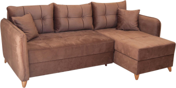 Coltar extensibila Sani 226 - 180 x 107 x 79 cm Brooklyn maro 