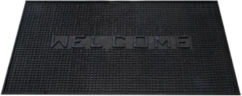 Covoras intrare Welcome negru 40x60 cm 