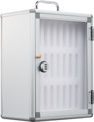 Dulap organizator telefoane mobile 28.5x19.5x38 cm UnicSpot 