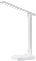 Lampa birou Led Wireless cu Acumulator 18650 mAh pliabil rotativ 180° 3 intensitati luminoase reglabile Alb 