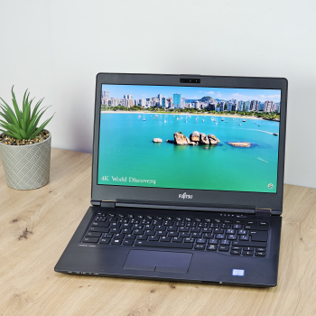 Laptop Refurbished FUJITSU LIFEBOOK U748 Procesor I5 7200U Memorie RAM 8 GB SSD 256 GB NVME Windows 10 Pro Webcam US/UK Backlight Ecran 