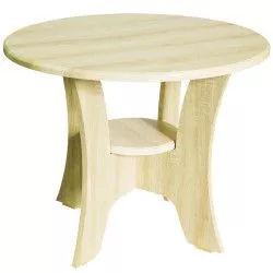 Masuta cafea Roma rotunda MDF Sonoma 68 x 54 cm 