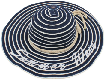 Palarie plaja dama albastru Summer Wave 
