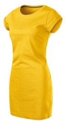Rochie pentru dama Freedom 178 Malfini S Galben