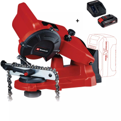Ascutitor lant ferastrau Einhell PXC fara acumulator 18 V + Kit acumulator si incarcator Einhell PXC 4512097 18 V 2.5Ah max 720 W 