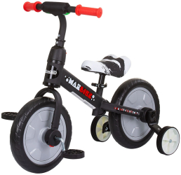 Bicicleta 2 in 1 Chipolino Max Bike grey 