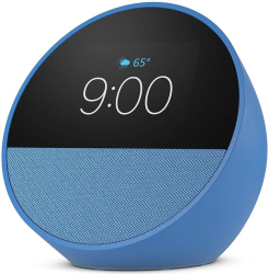 Boxa inteligenta Amazon Echo Spot 2024 Display 2.83 inch Wi-Fi Bluetooth Albastru 
