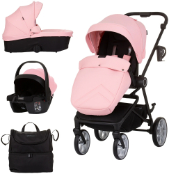 Carucior Chipolino Linea 3 in 1 flamingo 