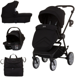 Carucior Chipolino Linea 3 in 1 obsidian 