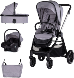 Carucior Chipolino Marbella 3 in 1 cloud grey 