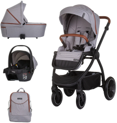 Carucior Chipolino Prestige 3 in 1 cloud grey 