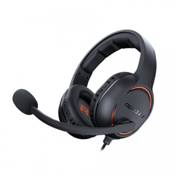 Casti cu microfon Cougar HX330 3.5mm jack Black-Orange 