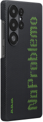 Husa Pitaka Tactile Woven Aramida pentru Samsung Galaxy S25 Ultra No Problemo 