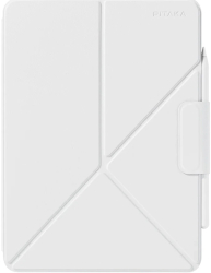 Husa de protectie Pitaka iPad Pro 13 2024 MagEZ Folio 2 Alb 