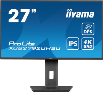 Iiyama 27" IPS 4ms ProLite UHD - imagine 1