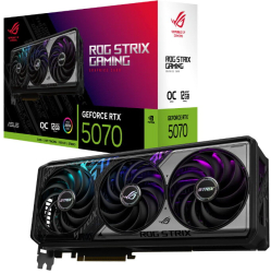 Placa video ASUS ROG STRIX OC NVIDIA GeForce RTX 5070 12GB GDDR7 192 bit