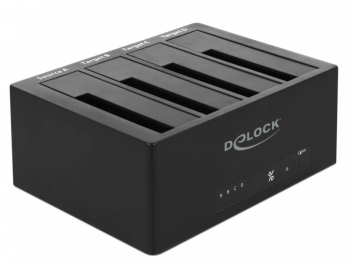 Docking Station USB 3.0 pentru 4 x HDD\/SSD SATA 2.5\