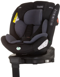 Scaun auto Chipolino Tourino I-Size 40-150 cm obsidian cu sistem Isofix 