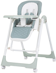 Scaun de masă Chipolino Milk Shake 2 in 1 pastel green