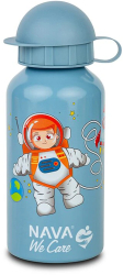 Sticla termoizolanta Nava We care 400 ml albastru 