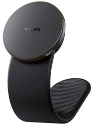 Suport de Bord pentru Telefon cu Incarcare Wireless 15W - Baseus C02 Pro (C40156000111-00) - Black 