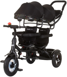 Tricicleta gemeni Chipolino 2Play obsidian leaves 