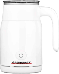 Aparat de spumare lapte Gastroback Latte Magic 250 ml alb 
